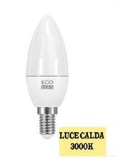 LAMPADA LED ECOLIGHT CANDELA 3W E14 3000K