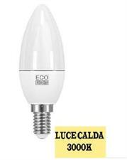 LAMPADA LED ECOLIGHT CANDELA 6W E14 3000K