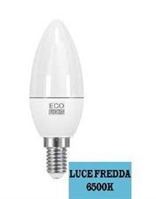 LAMPADA LED ECOLIGHT CANDELA 8W E14 6500K