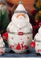SCATOLA CERAMICA BABBO NATALE