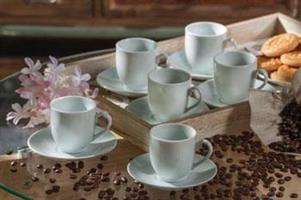 SET 6 TAZZA CAFFE' C/P