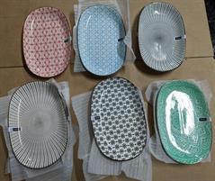 PIATTO CERAMICA KIA 24X16CM