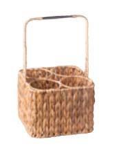 PORTABOTTIGLIE 4 POSTI GIACINTO H35CM