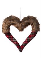CUORE TESSUTO 34CM