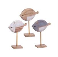DECORAZIONE MDF PESCE 23X6X16