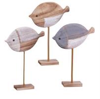 DECORAZIONE MDF PESCE 30X6X21