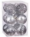 SET 12 PALLINE NATALE SILVER