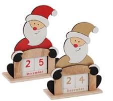 CALENDARIO NATALE MDF H16CM