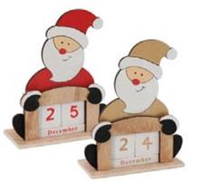 CALENDARIO NATALE MDF H16CM