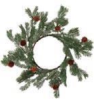 GHIRLANDA NATALE CON PIGNE
