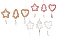 DECORAZIONE NATALE TESSUTO