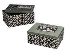 SET 10 SCATOLE CARTONE STAMPAT
