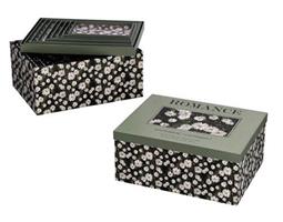 SET 10 SCATOLE CARTONE STAMPAT