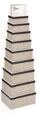 SET 10 SCATOLE CARTONE DECOR
