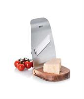 AFFETTATARTUFI INOX CON BASE ACACIA TUFO