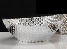 CIOTOLA BOLLE D.25CM. ARGENTO