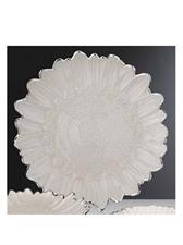 CENTRO TAVOLA ARGENTO MADREPERLA 38CM