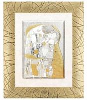 QUADRO BACIO DI KLIMT GR.