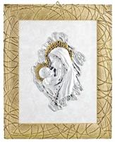 QUADRO MATERNITA ORO STRAS