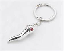 PORTACHIAVI CORNETTO CON STRASS