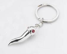 PORTACHIAVI CORNETTO CON STRASS