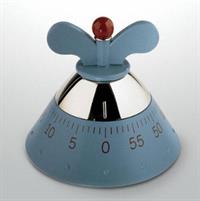 TIMER CUCINA MECCANICO KITCHEN TIMER A09 AZZURRO