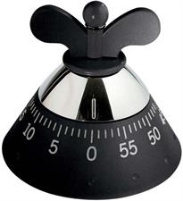 TIMER CUCINA MECCANICO KITCHEN TIMER A09B NERO