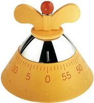 TIMER CUCINA MECCANICO KITCHEN TIMER A09Y GIALLO