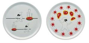 PIATTO PIZZA PUMMARORIELLA SET 2PZ