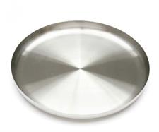 VASSOIO ROTONDO INOX 35