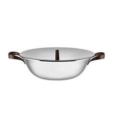 TEGLIA WOK INOX CON COPERCHIO EDO 40CM