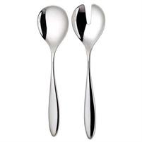 COPPIA POSATE INSALATA INOX ALESSI