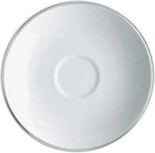 PIATTO TAZZA CAFFE' PORC. MAMI B.FILO PLATINO
