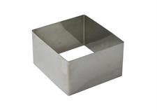 ANELLO PASTA COPPAPASTA QUADRO INOX 9X9XH.5