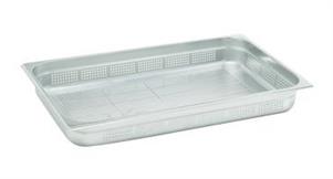 BACINELLA INOX FORATA GASTRONORM GN 1/1 H.2