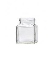 BARATTOLO VETRO QUADRO 212ML TP58 AVIR
