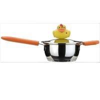 CASSERUOLA CON COPERCHIO DUCK INOX INDUZIONE 16