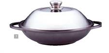 TEGLIA WOK C/C ANTIADERENTE INDUZIONE 32CM