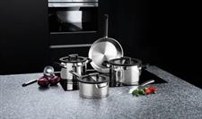 BATTERIA INOX INDUZIONE 7PZ