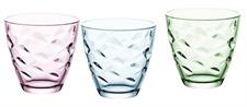 BICCHIERE FLORA ACQUA 26CL COLORATO