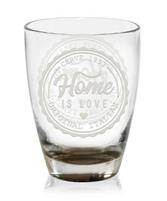 BICCHIERE FONTE ACQUA HOME IS LOVE