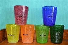 BICCHIERE MAGMA COLORATO ACQUA GLASS