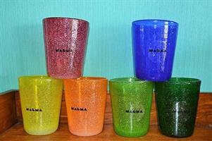 BICCHIERE MAGMA COLORATO ACQUA GLASS