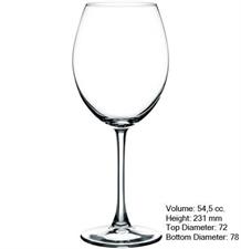CALICE DEG.VINO ENOTECA BORDEAUX 54CL 44228