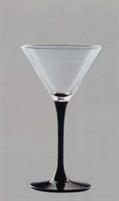 CALICE COCKTAIL DOMINO STELO NERO
