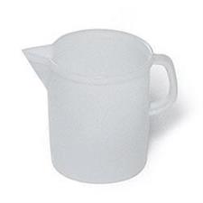 CARAFFA GRADUATA PLASTICA BIANCA STEF 1LT