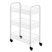CARRELLO PORTAVERDURE SIENA 3 PIANI ART 340633