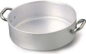 CASSERUOLA BASSA ALLUMINIO COMUNITA' 60CM