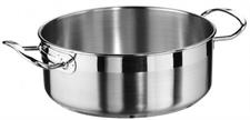CASSERUOLA BASSA PROFESSIONAL INOX INDUZIONE 24