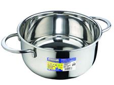 CASSERUOLA ETHERNA INOX 18/10 INDUZIONE 24CM